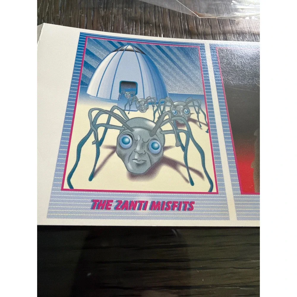 1992 Cult Television Series 1 Promo 4-Card Uncut Sheet‎ Comic Zone Productions